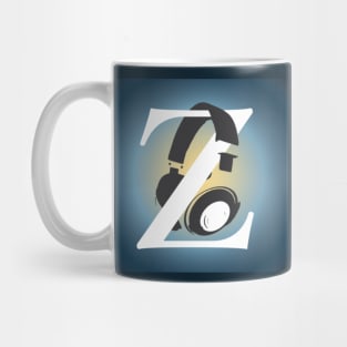 Zebulon Podcasts Logo Square Design Mug